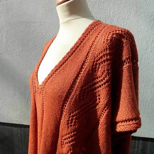 © #01 Summer Poncho by Shiri Mor • www.ravelry.com