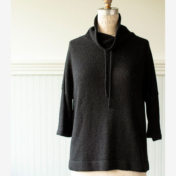© Funnel Neck Pullover by Churchmouse Yarns and Teas • www.ravelry.com