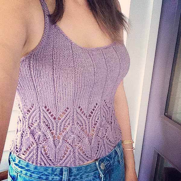 © Lydia Tank by Courtney Little • www.ravelry.com