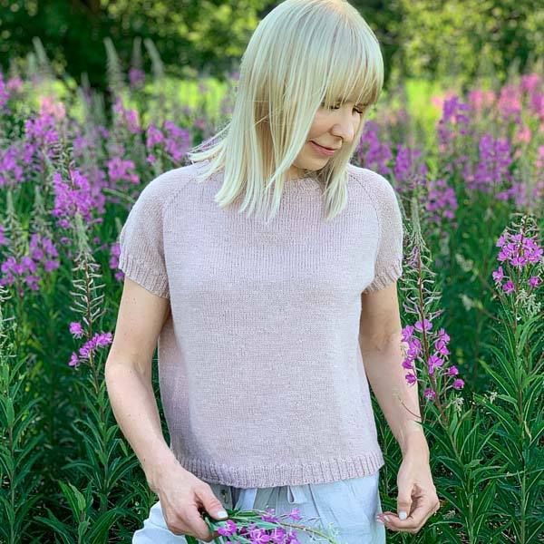 © Minimalistic Tee by SuviKnits • www.ravelry.com