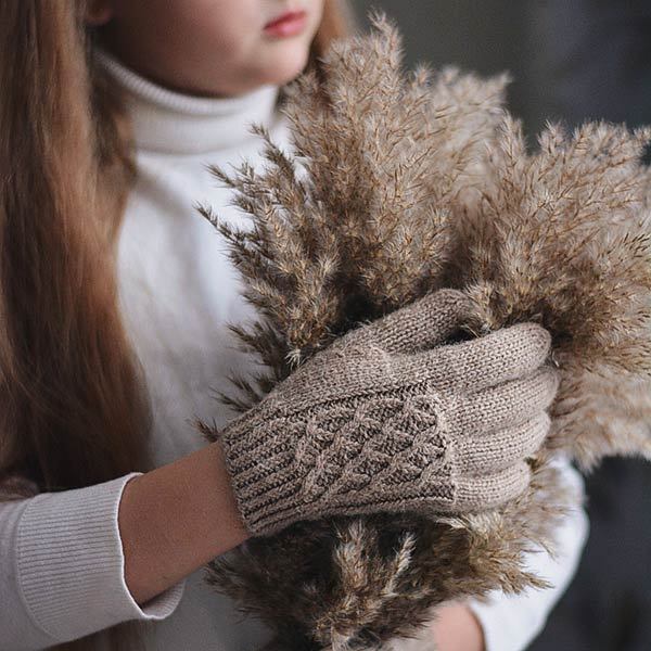 © Перчатки WINTER_GLOVES от Юлии Стариковой @staryxo_knit
