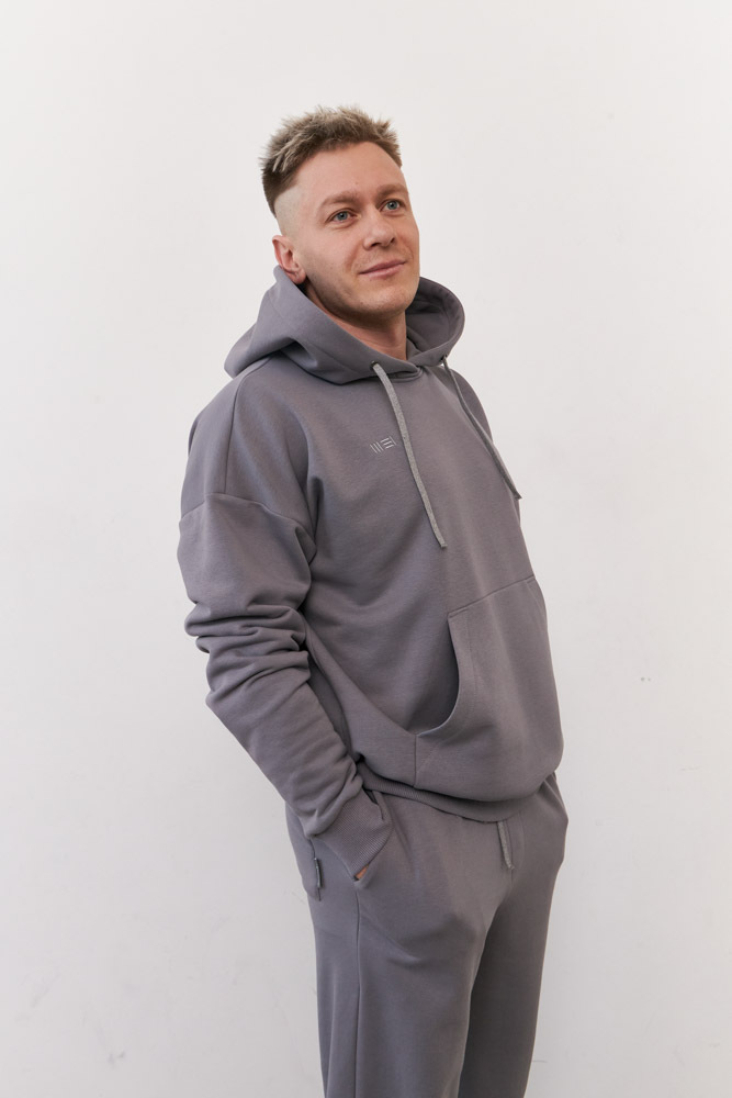 Худи ROO MAN / дым