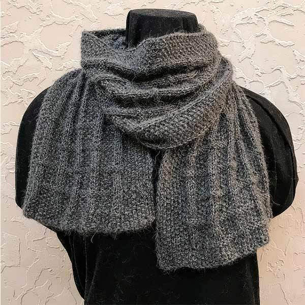 © His (Birthday) Scarf by Monika Steinbauer • www.ravelry.com
