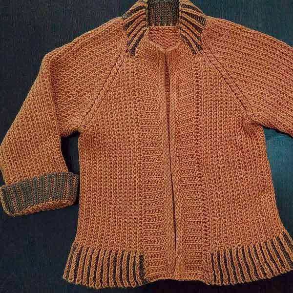 © Rüzgar's Railway Cardigan by Beyhan Çayır • www.ravelry.com