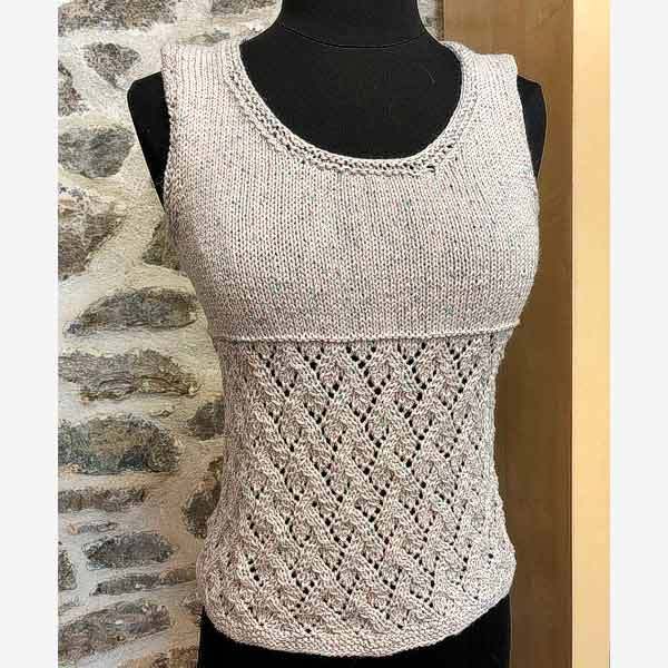 © Twinset Tank by Purls Of Wisdom PA • www.ravelry.com