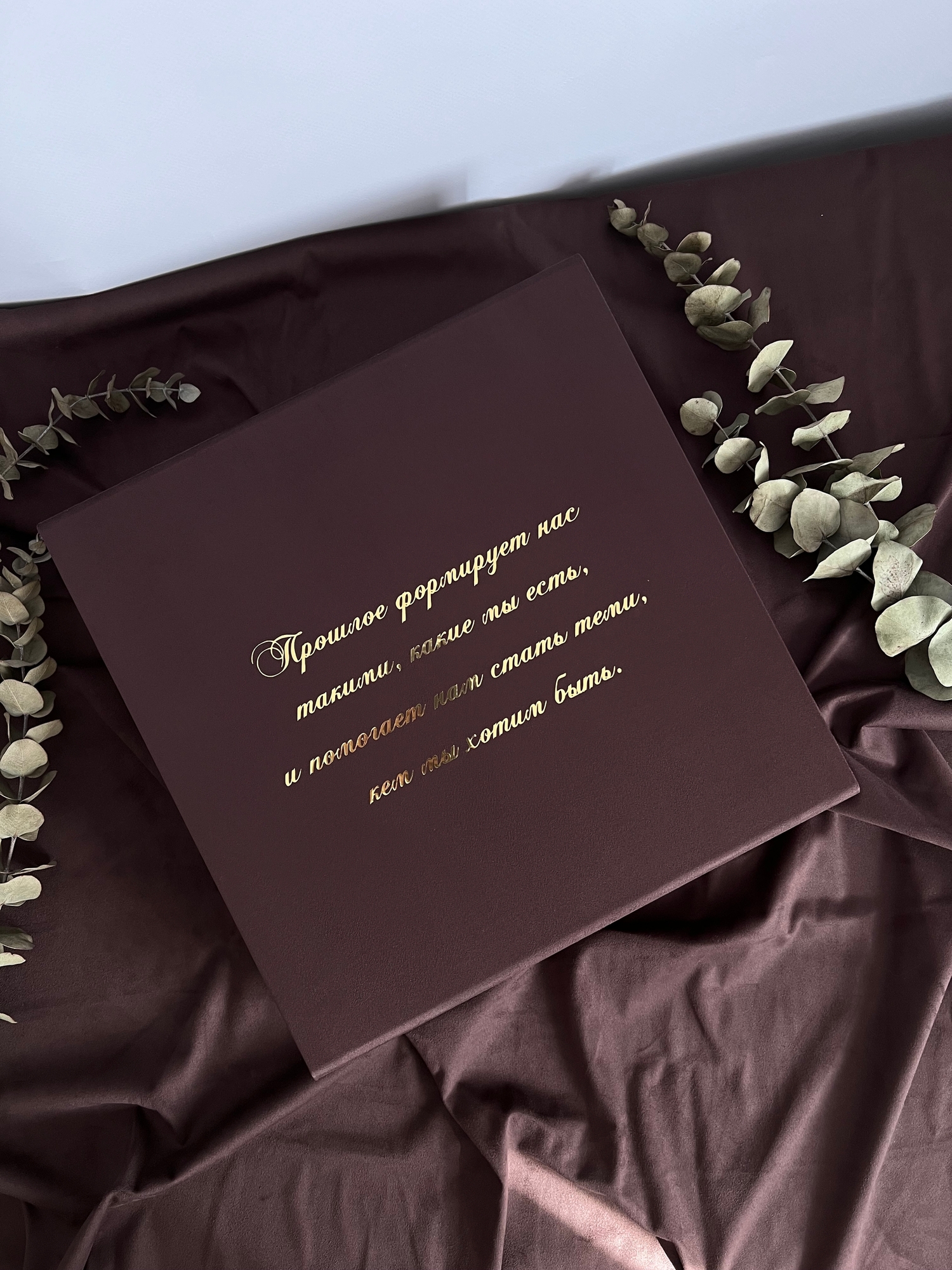 Базовый архив NATRA с замшевой обложкой и уголками